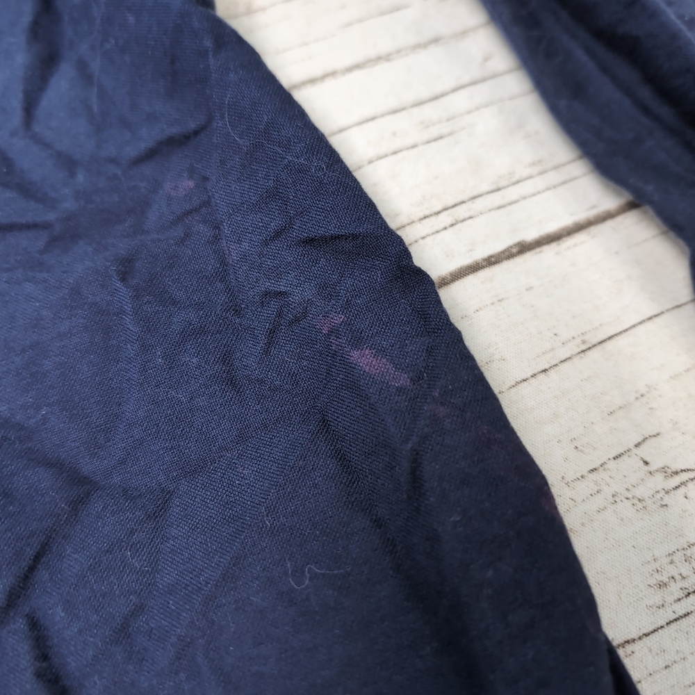 Ralph Lauren Navy Blue Large Patch Button Down Shirt Size XL - Picture 2 of 8